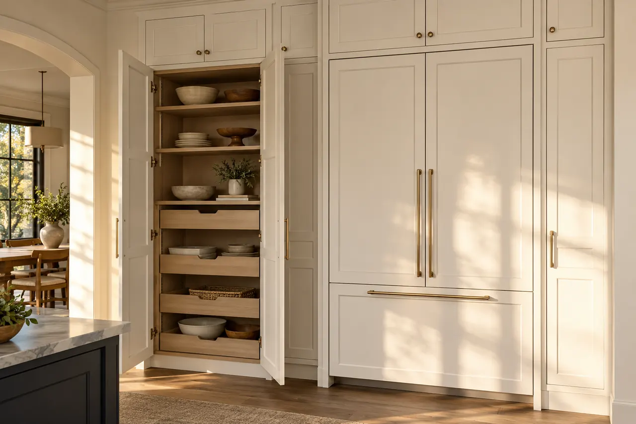 cabinet installation concept · Plano