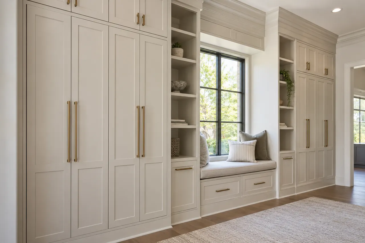 cabinet installation concept · Plano