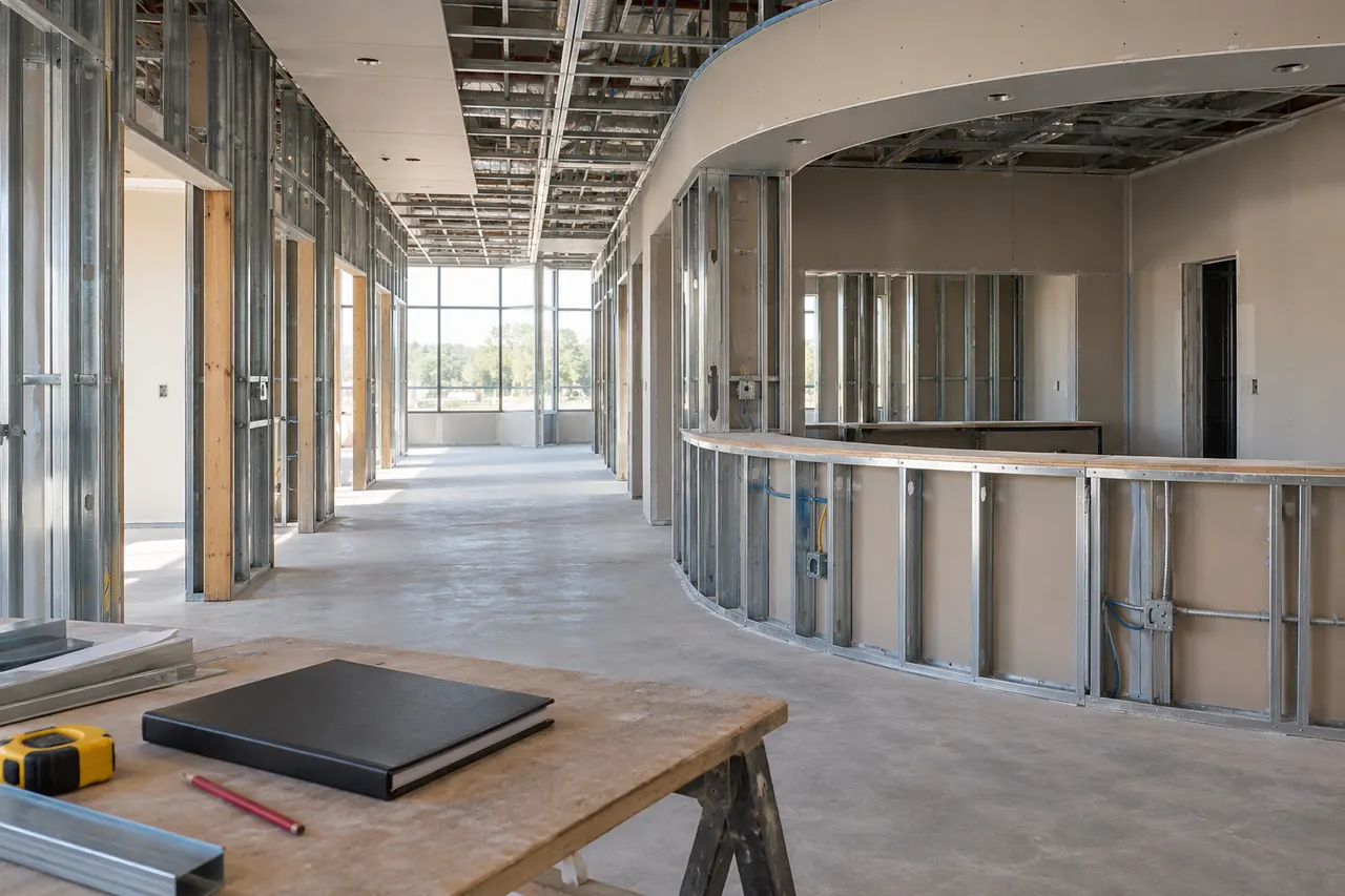 commercial construction concept · Plano