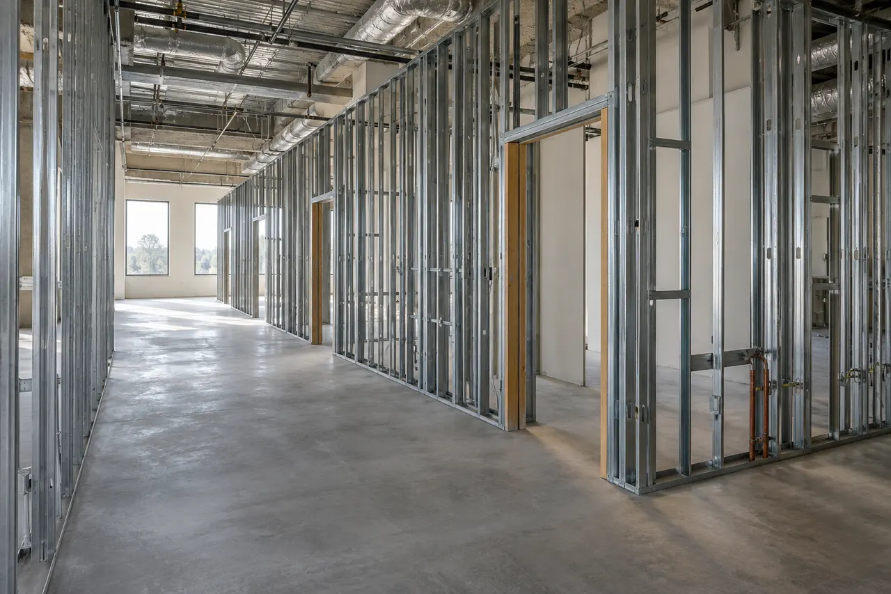 commercial construction concept · Plano
