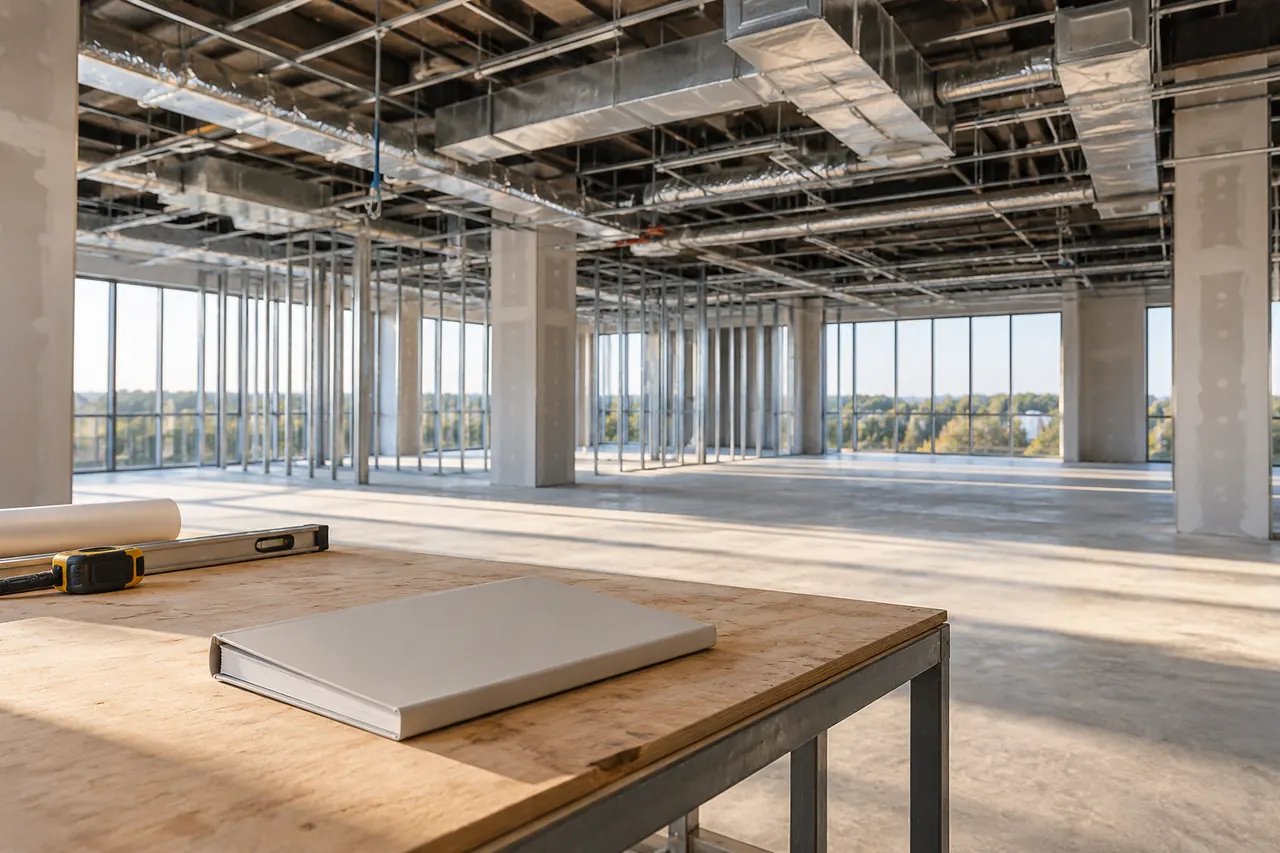 commercial construction concept · Plano