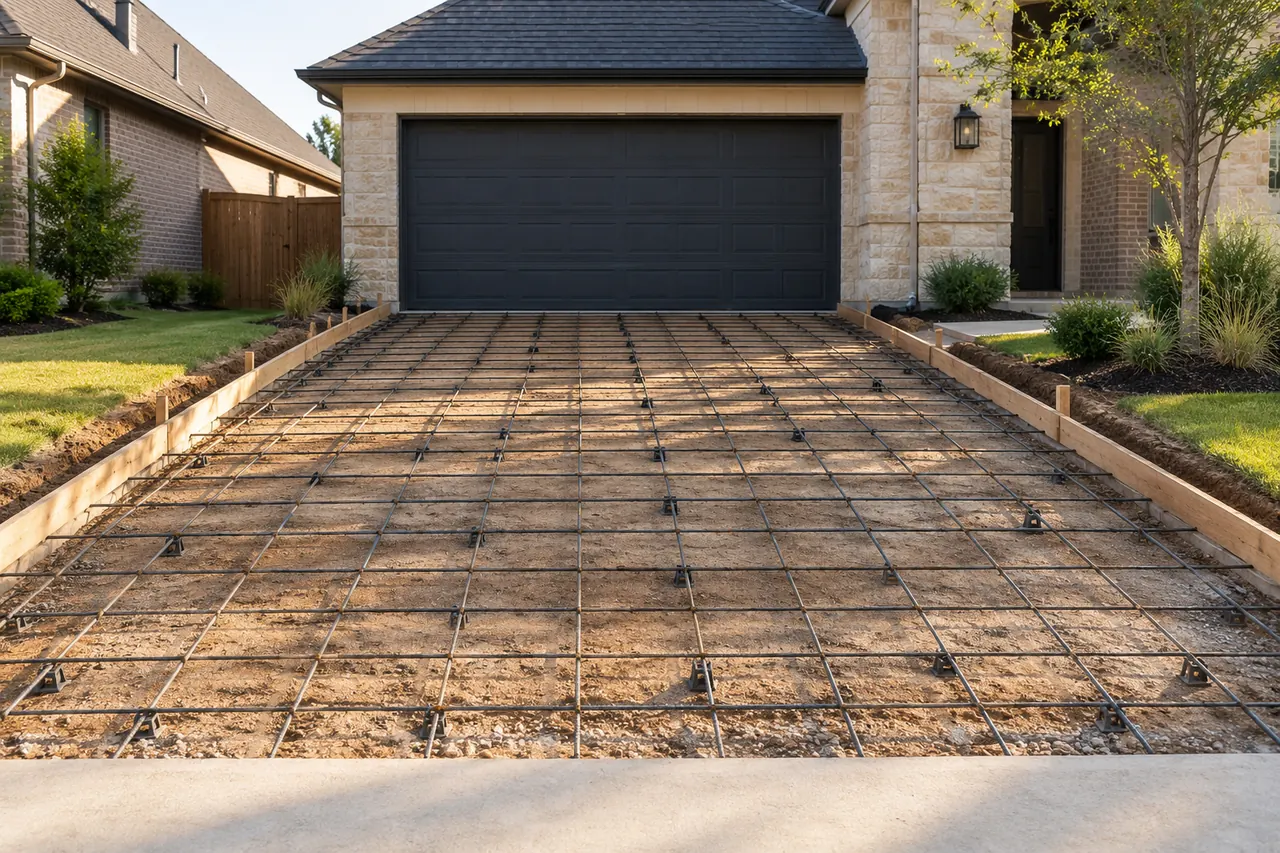 concrete driveways concept · Plano