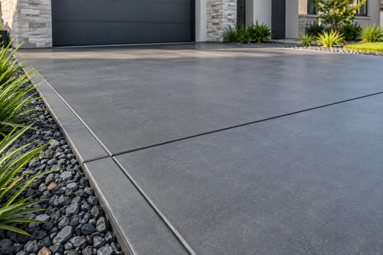 concrete driveways concept · Plano