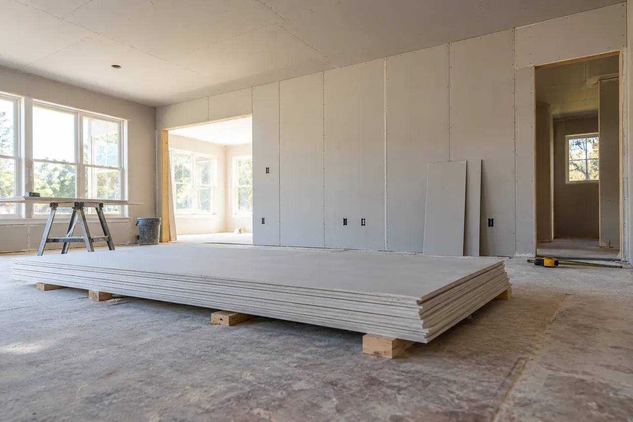 drywall concept · Plano