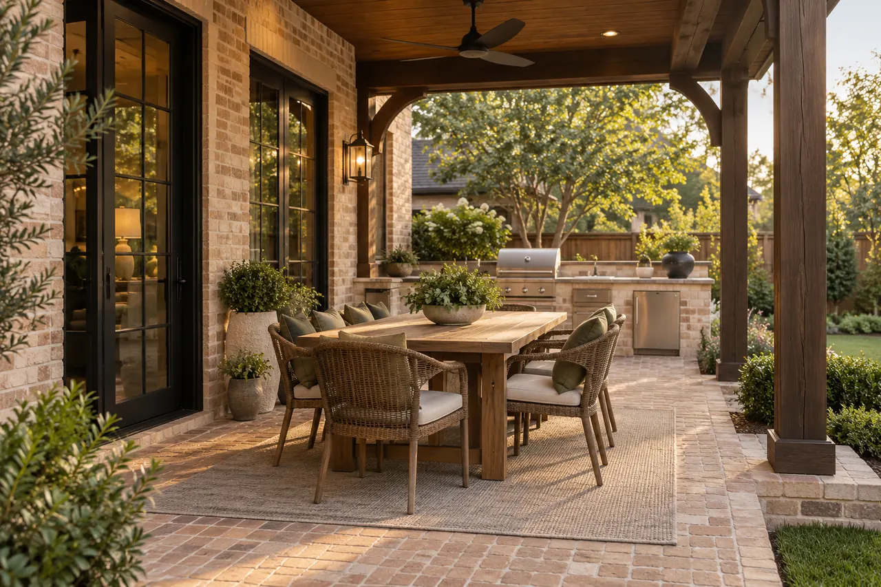 outdoor living concept · Plano