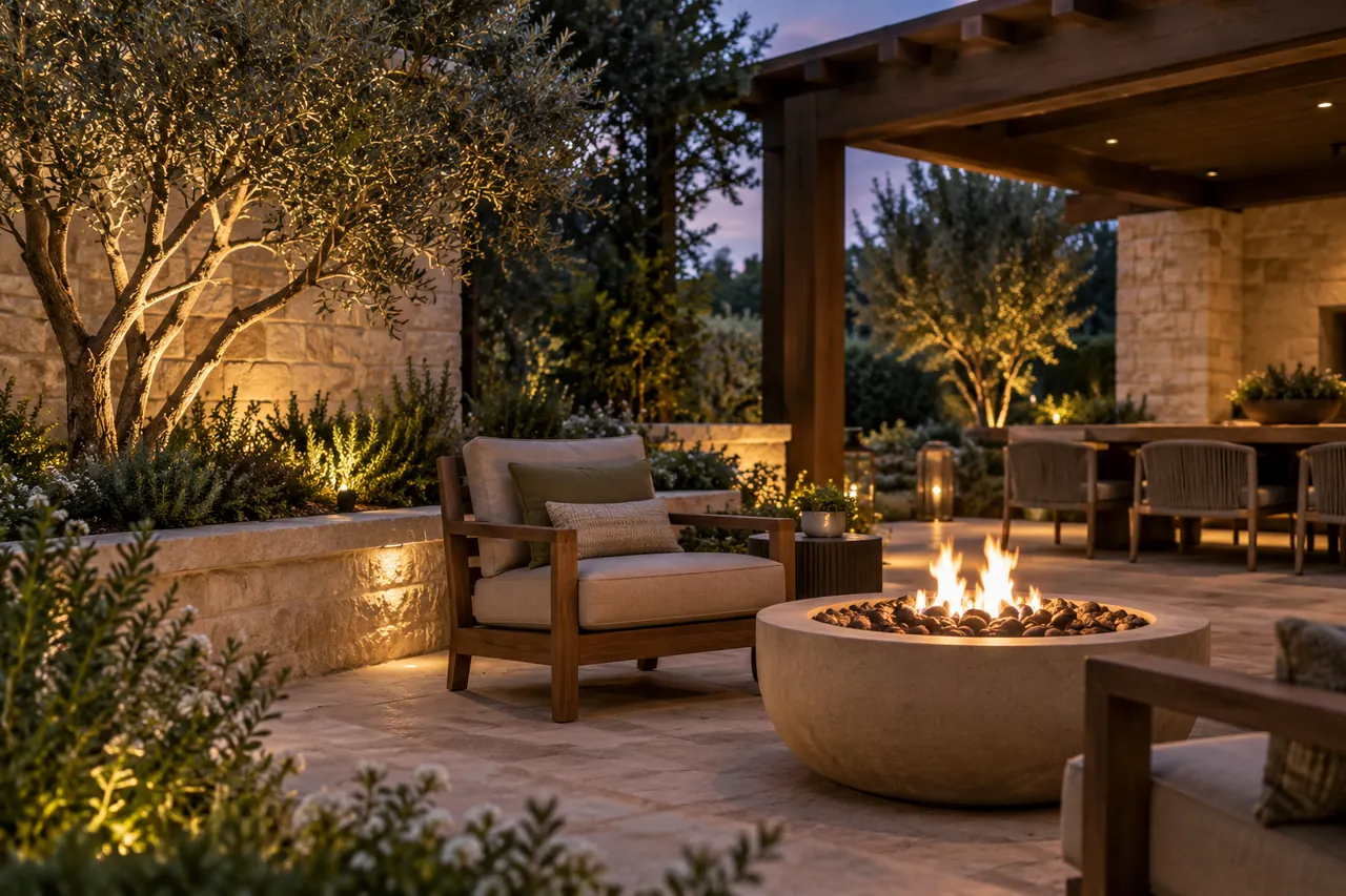 outdoor living concept · Plano