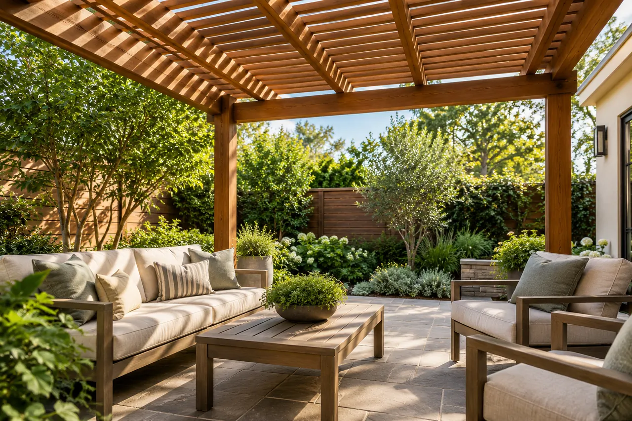 pergolas concept · Plano