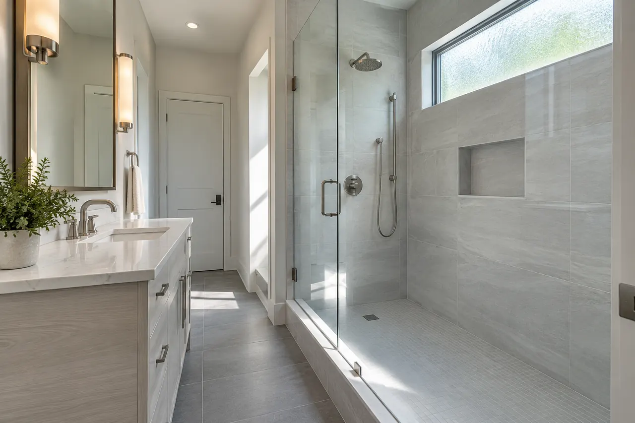shower remodeling concept · Plano