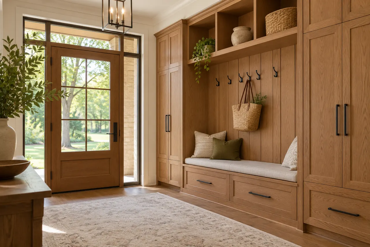 carpentry concept · Red Oak