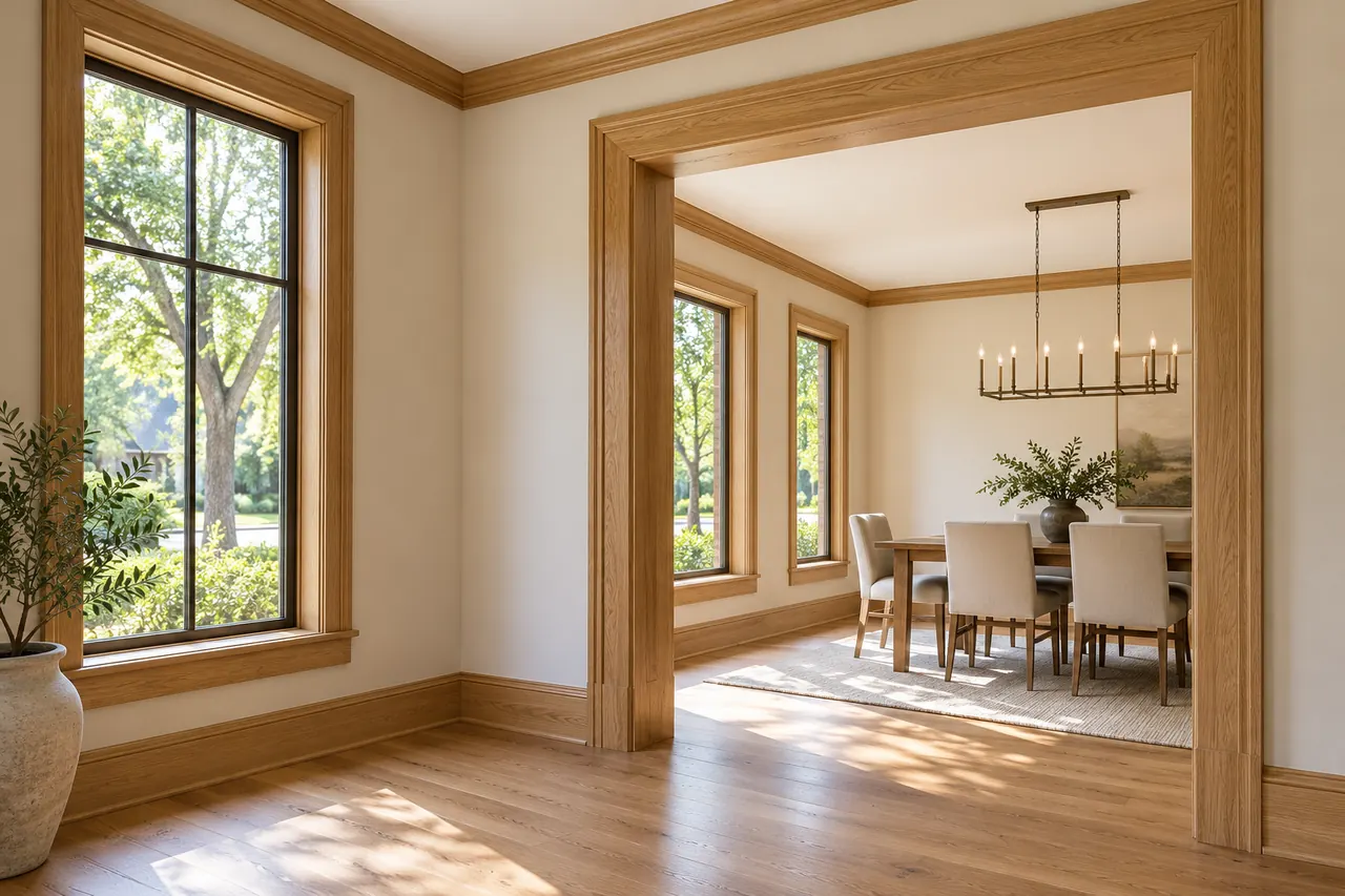 carpentry concept · Red Oak