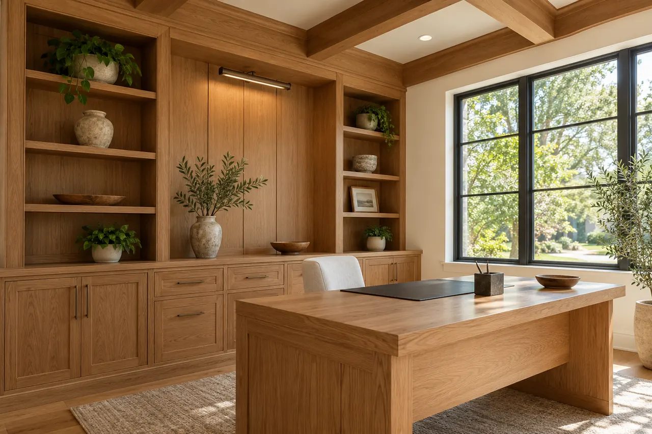 carpentry concept · Red Oak