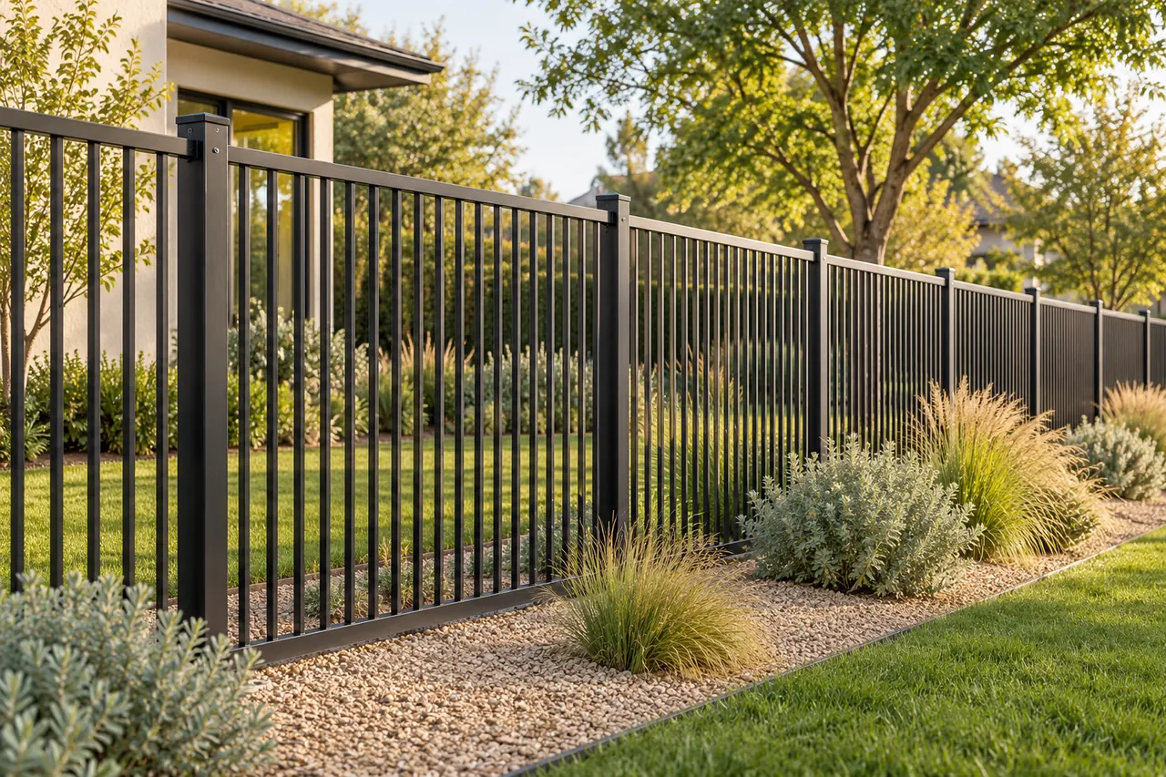 fencing concept · Red Oak