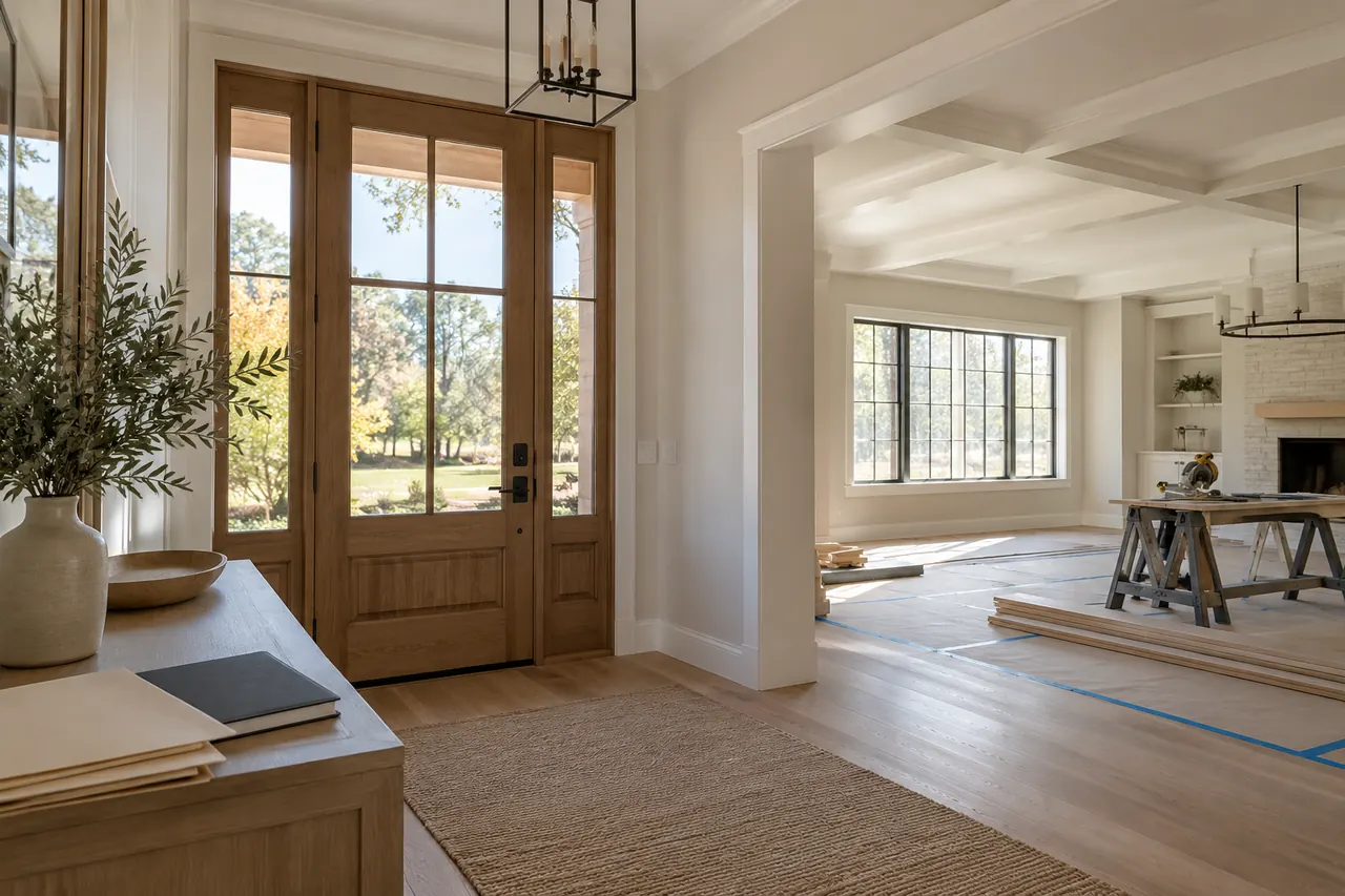 general contractor concept · Red Oak