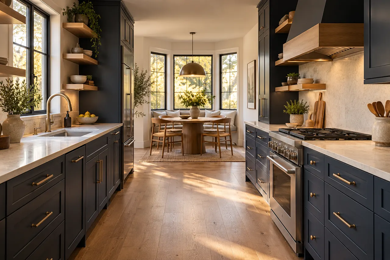 kitchen remodeling concept · Red Oak