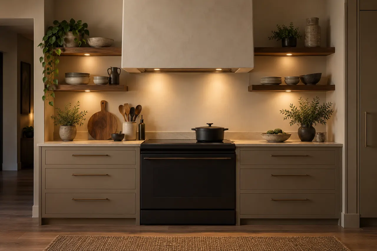 kitchen remodeling concept · Red Oak
