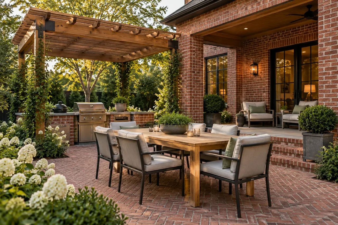 outdoor living concept · Red Oak