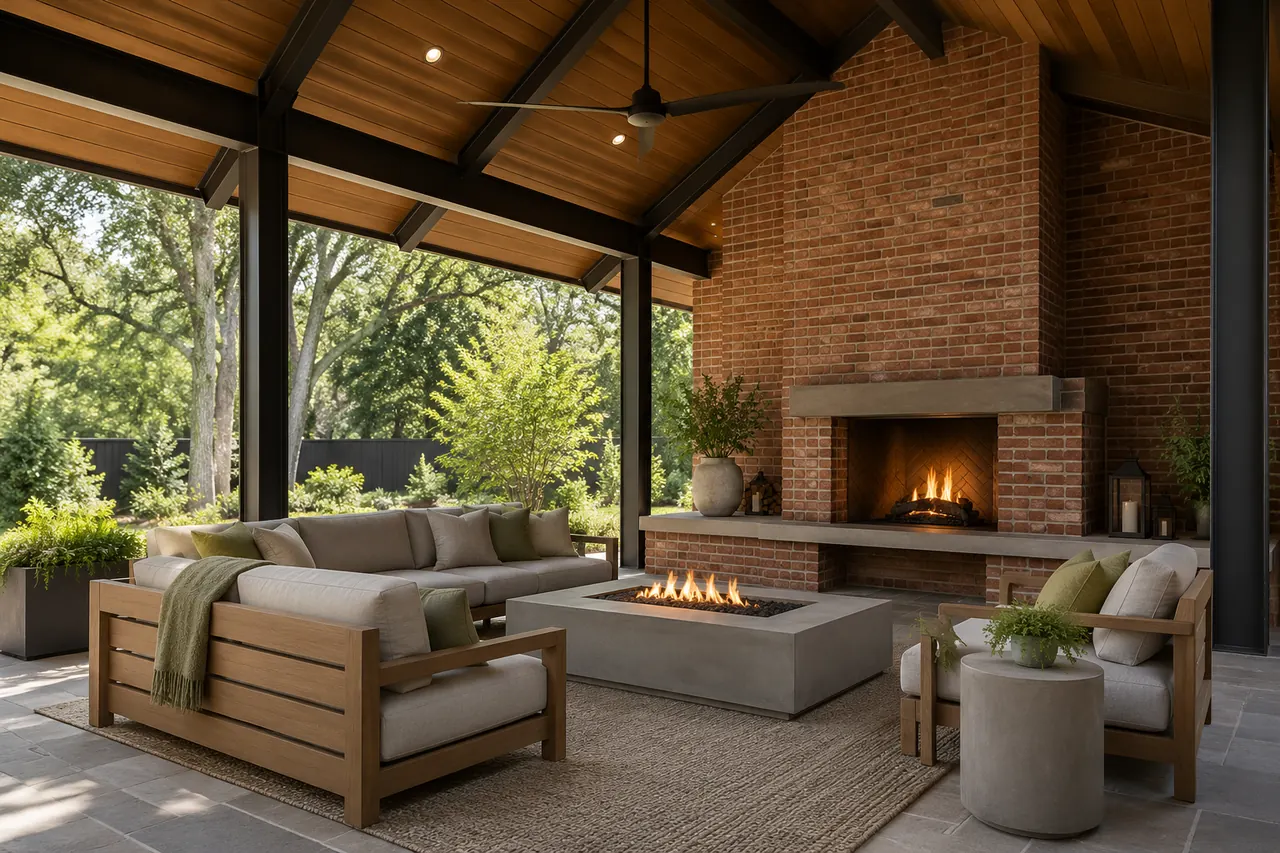 outdoor living concept · Red Oak