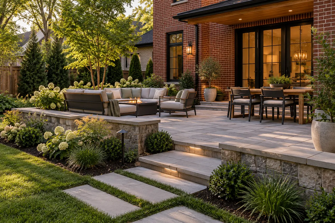 outdoor living concept · Red Oak