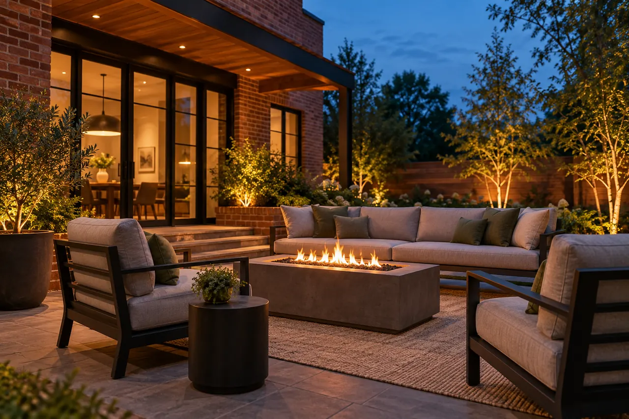 outdoor living concept · Red Oak