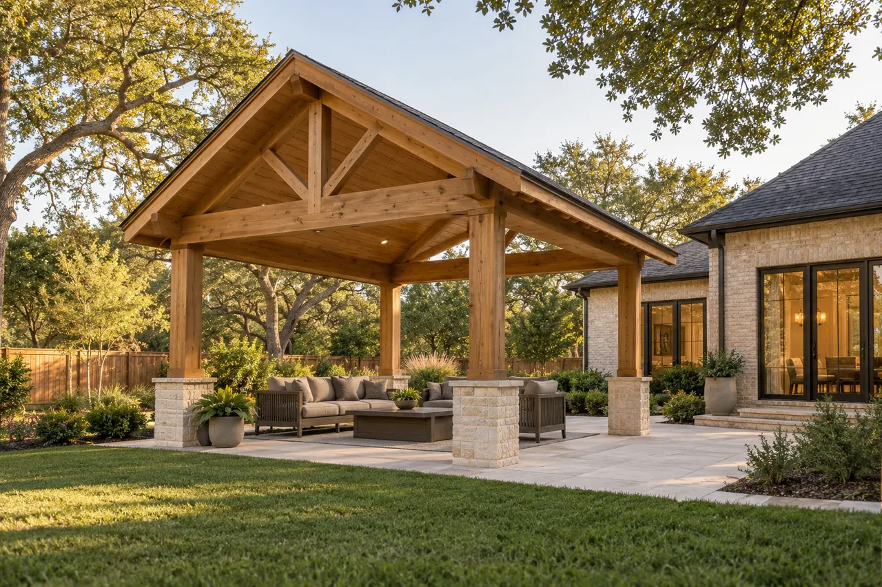 patio covers concept · Red Oak