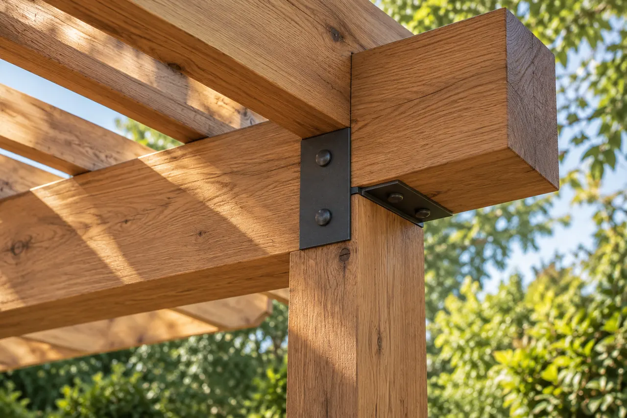 pergolas concept · Red Oak