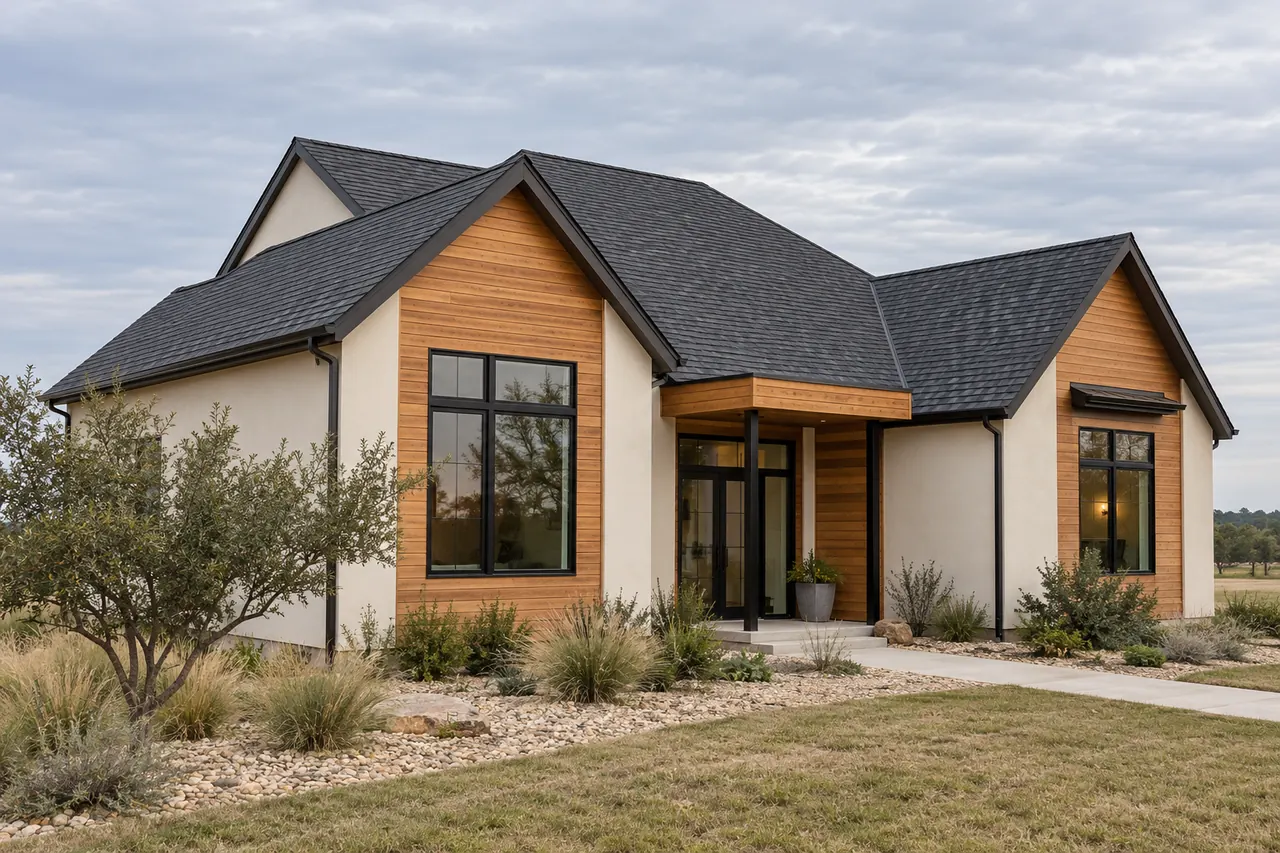 Roofing concept · Red Oak
