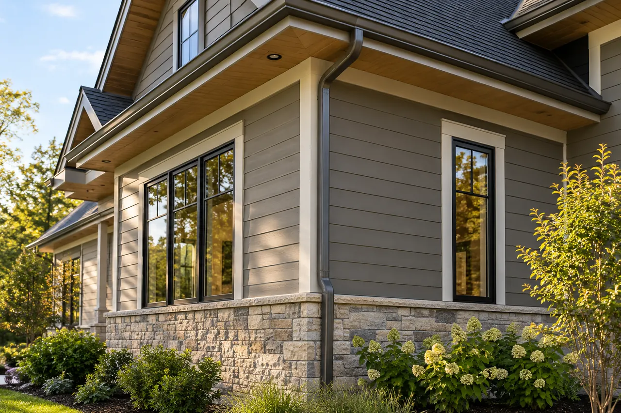 siding concept · Red Oak