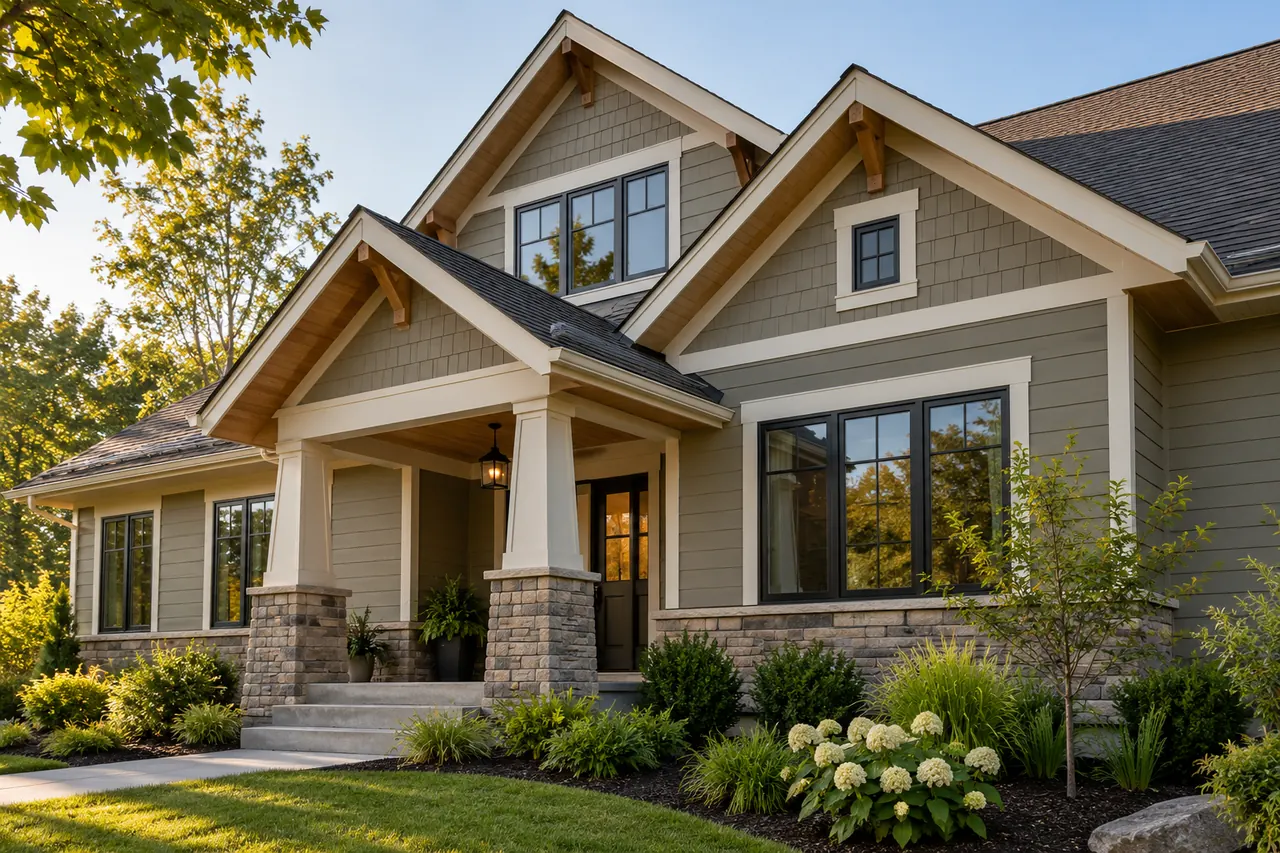 siding concept · Red Oak