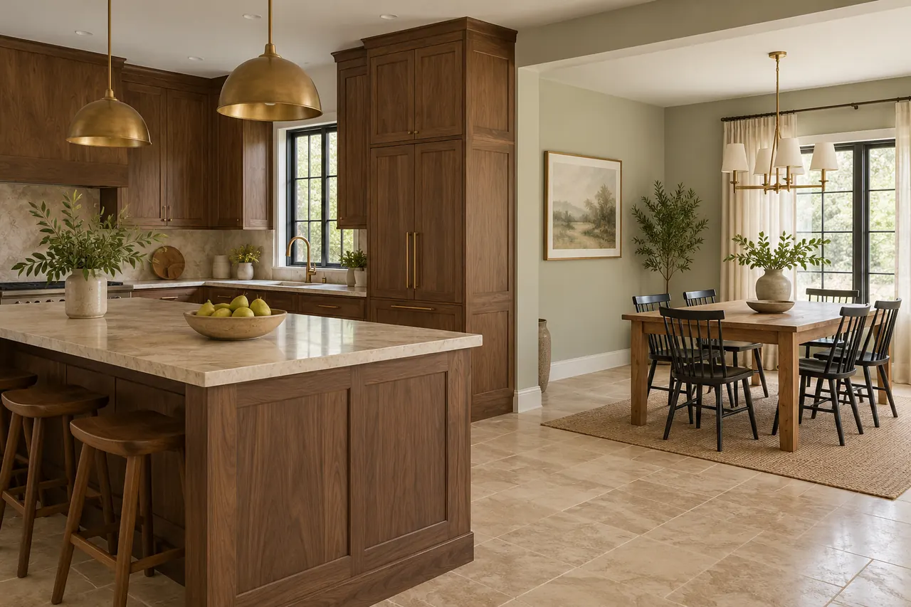 whole home remodeling concept · Red Oak