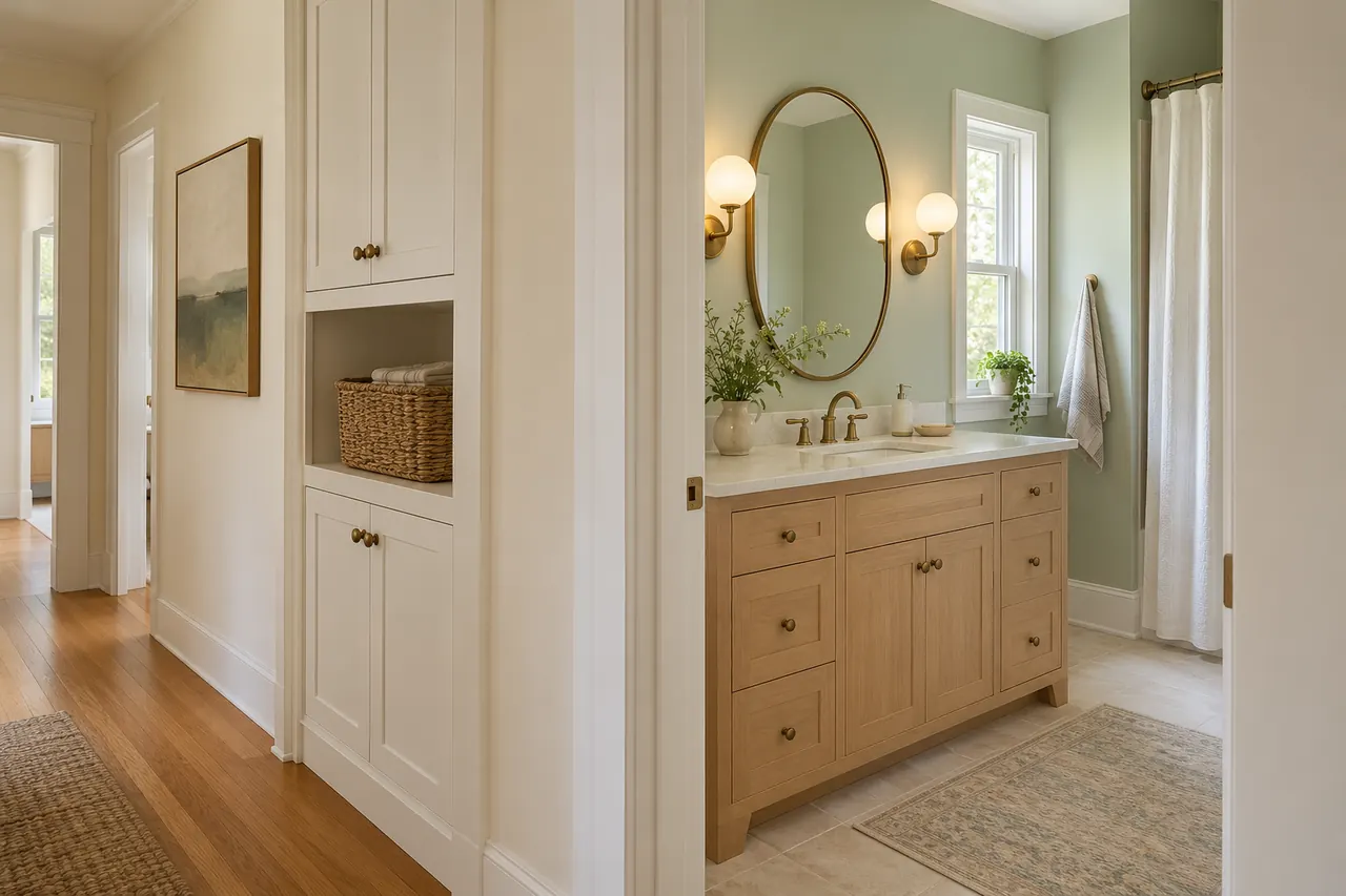 whole home remodeling concept · Red Oak