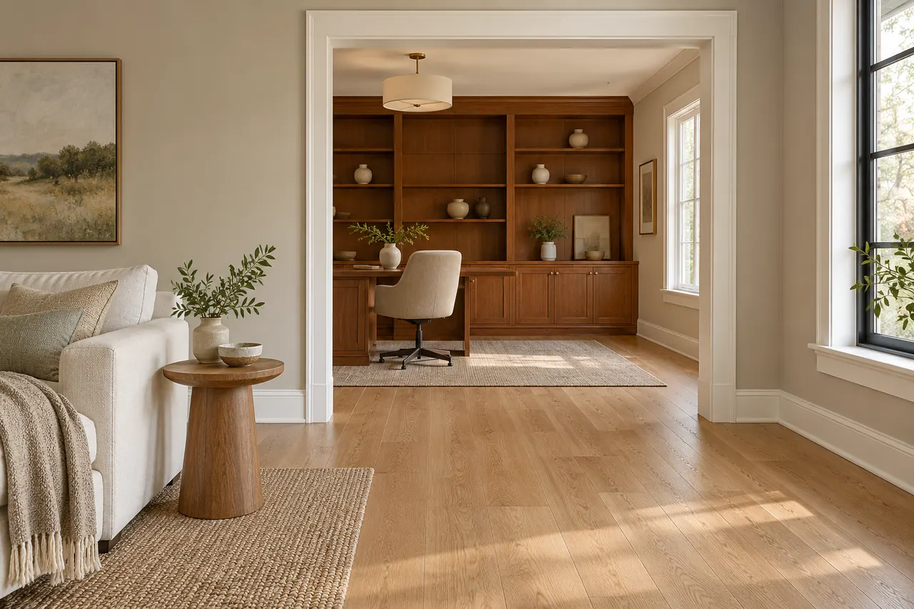 whole home remodeling concept · Red Oak