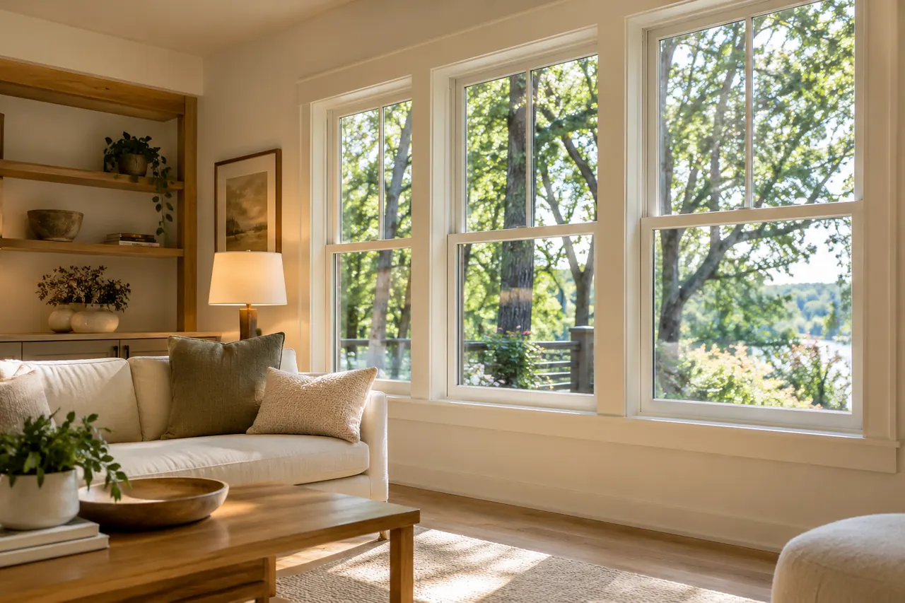 window replacement concept · Red Oak