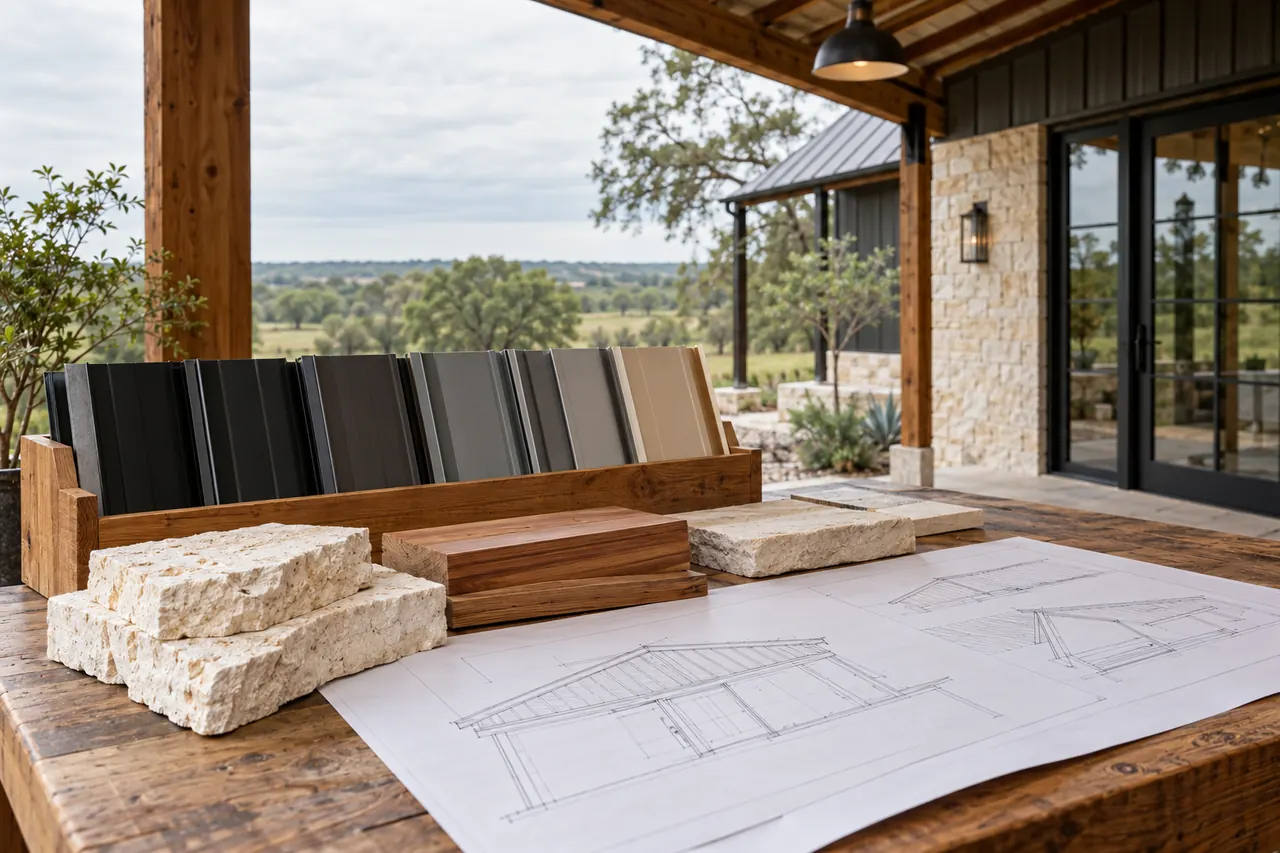 General contracting concept · Red Oak