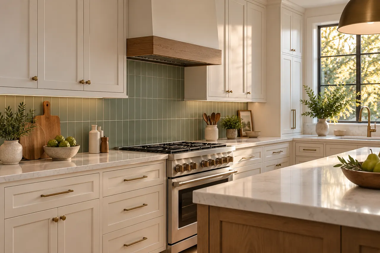 backsplash installation concept · Richardson