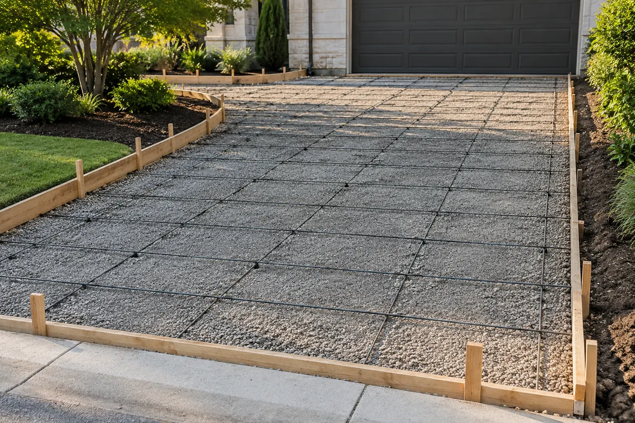 concrete driveways concept · Richardson