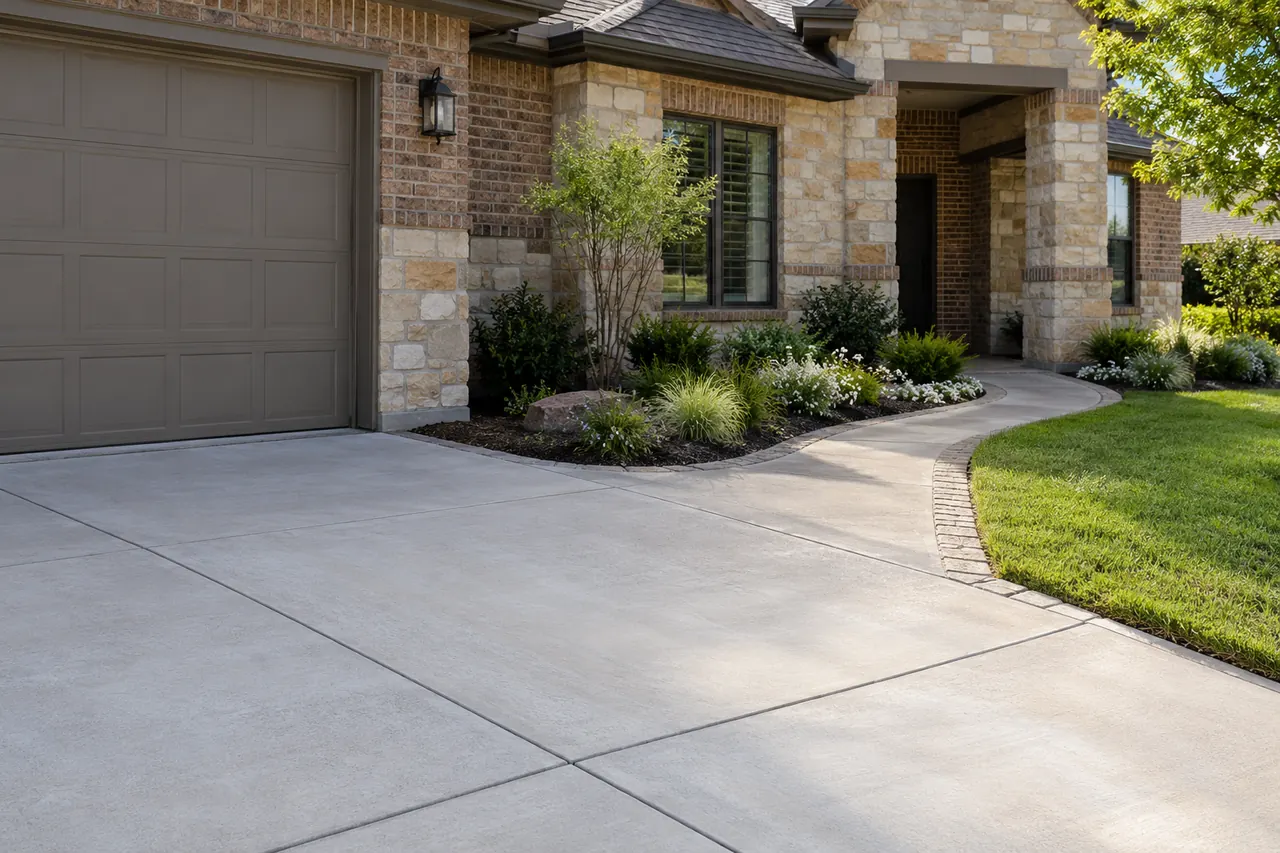 concrete driveways concept · Richardson