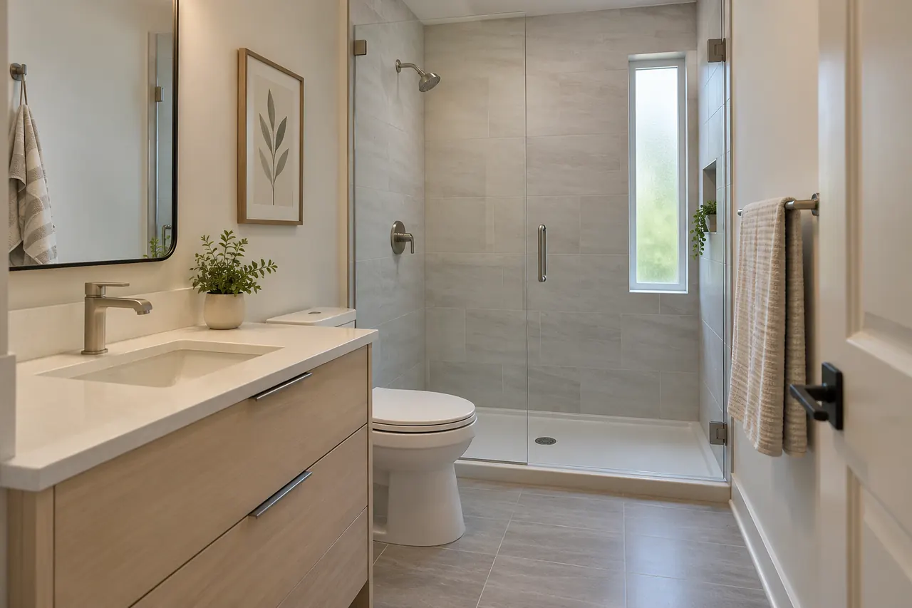 shower remodeling concept · Richardson