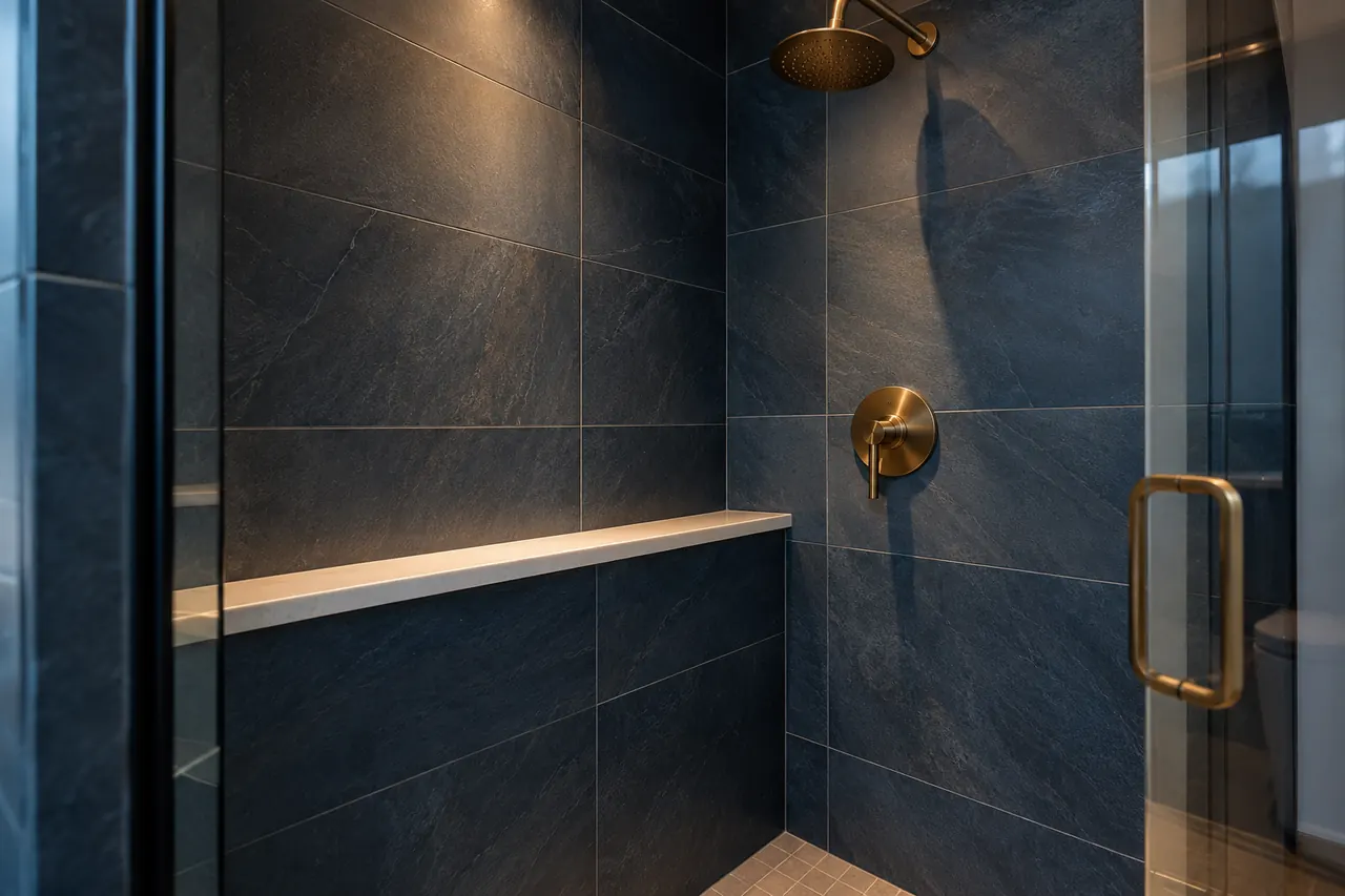 shower remodeling concept · Richardson