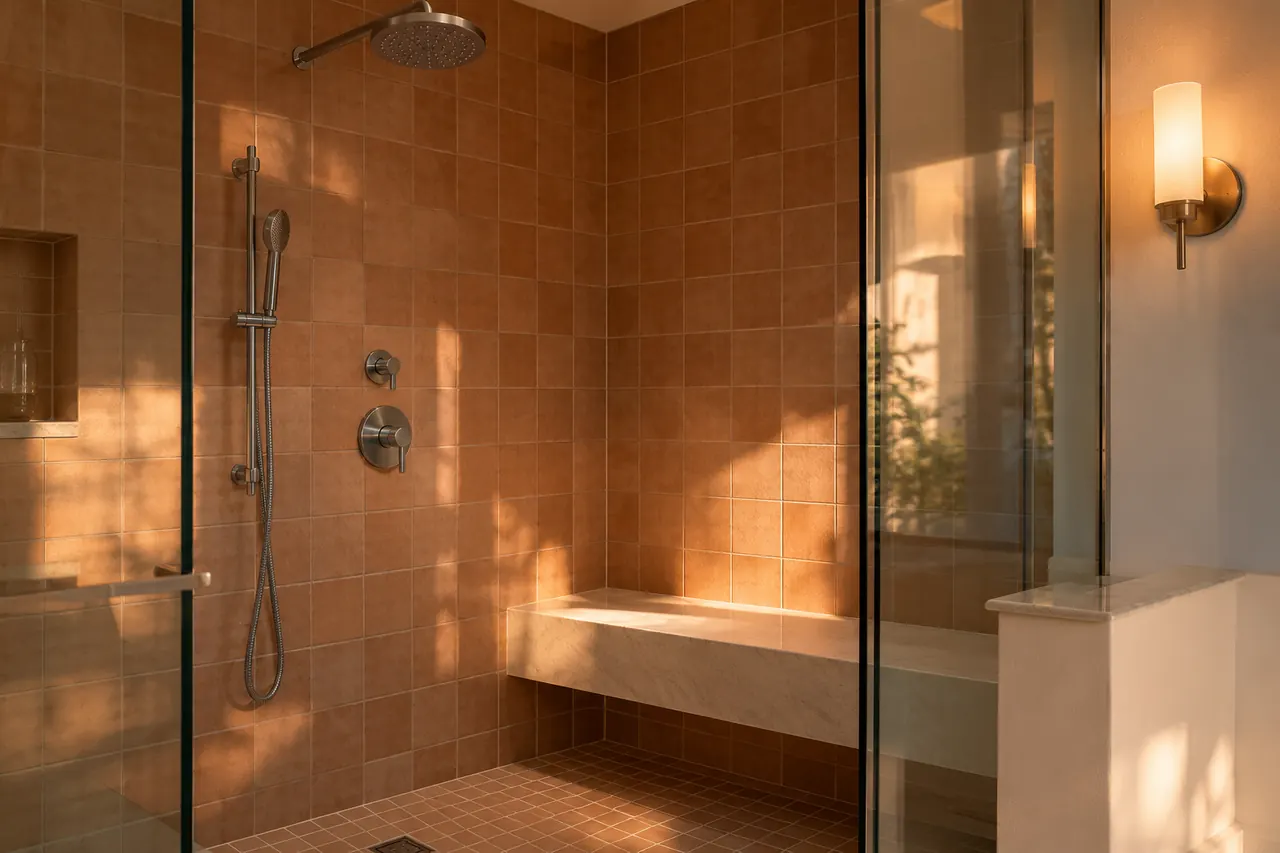 shower remodeling concept · Richardson
