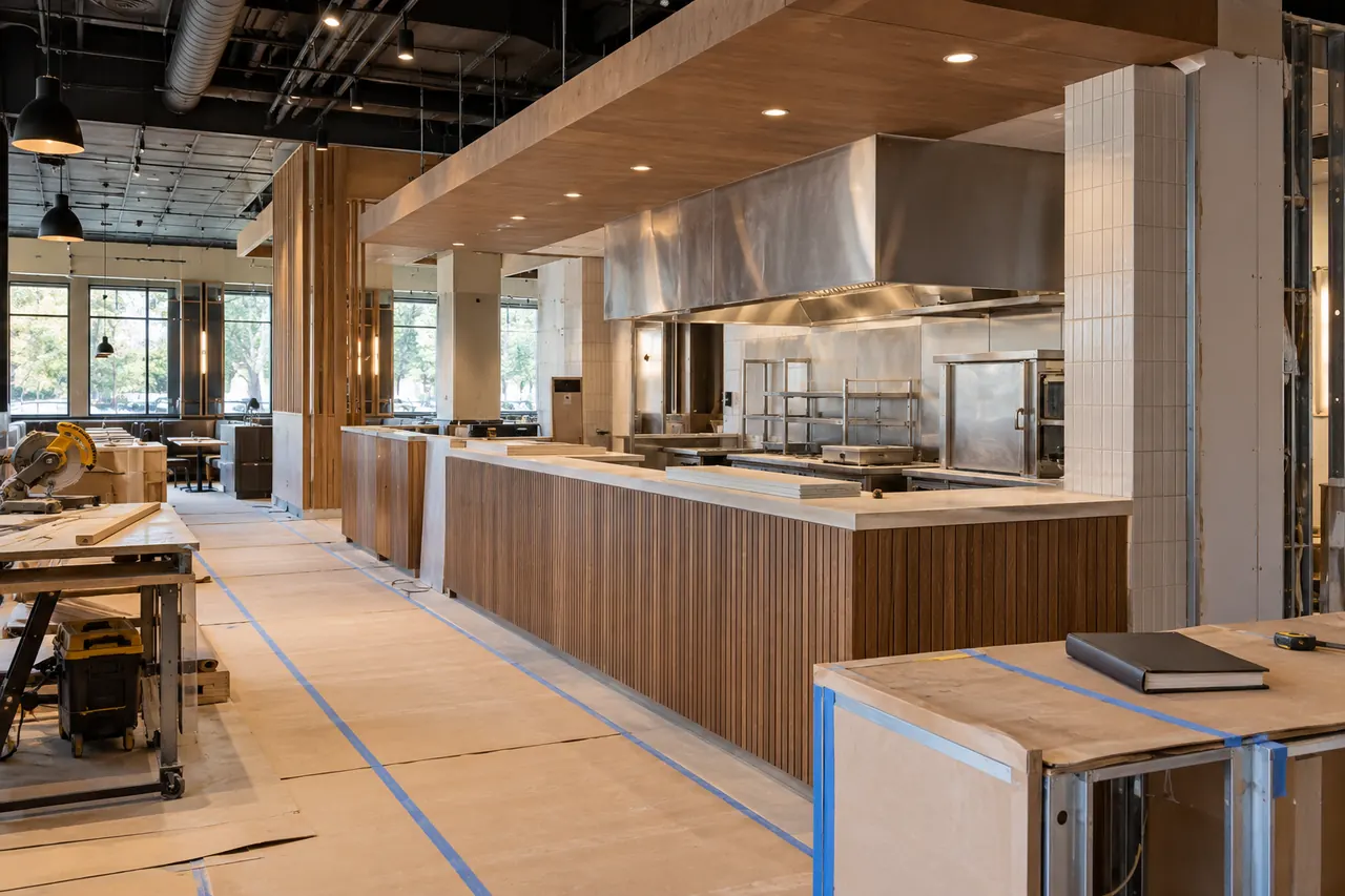 commercial construction concept · Rockwall