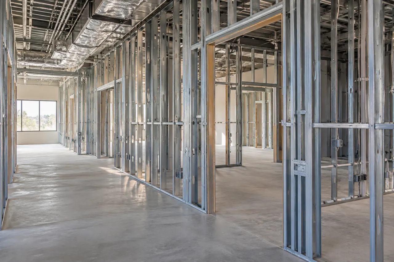 commercial construction concept · Rockwall