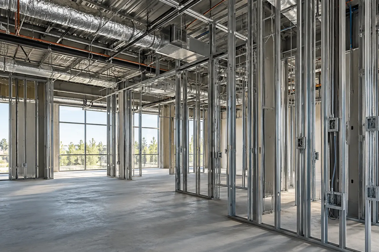 commercial construction concept · Rockwall