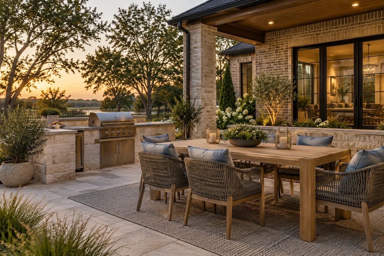 outdoor living concept · Rockwall