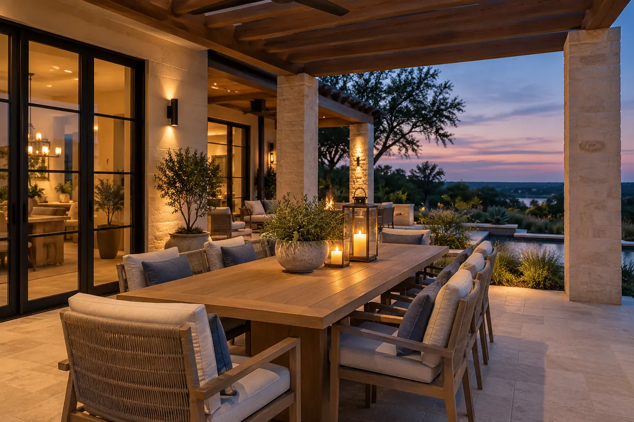 outdoor living concept · Rockwall