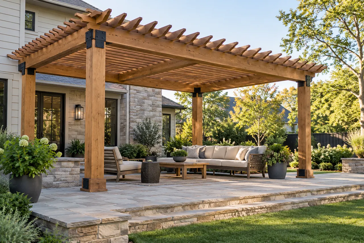 pergolas concept · Rockwall