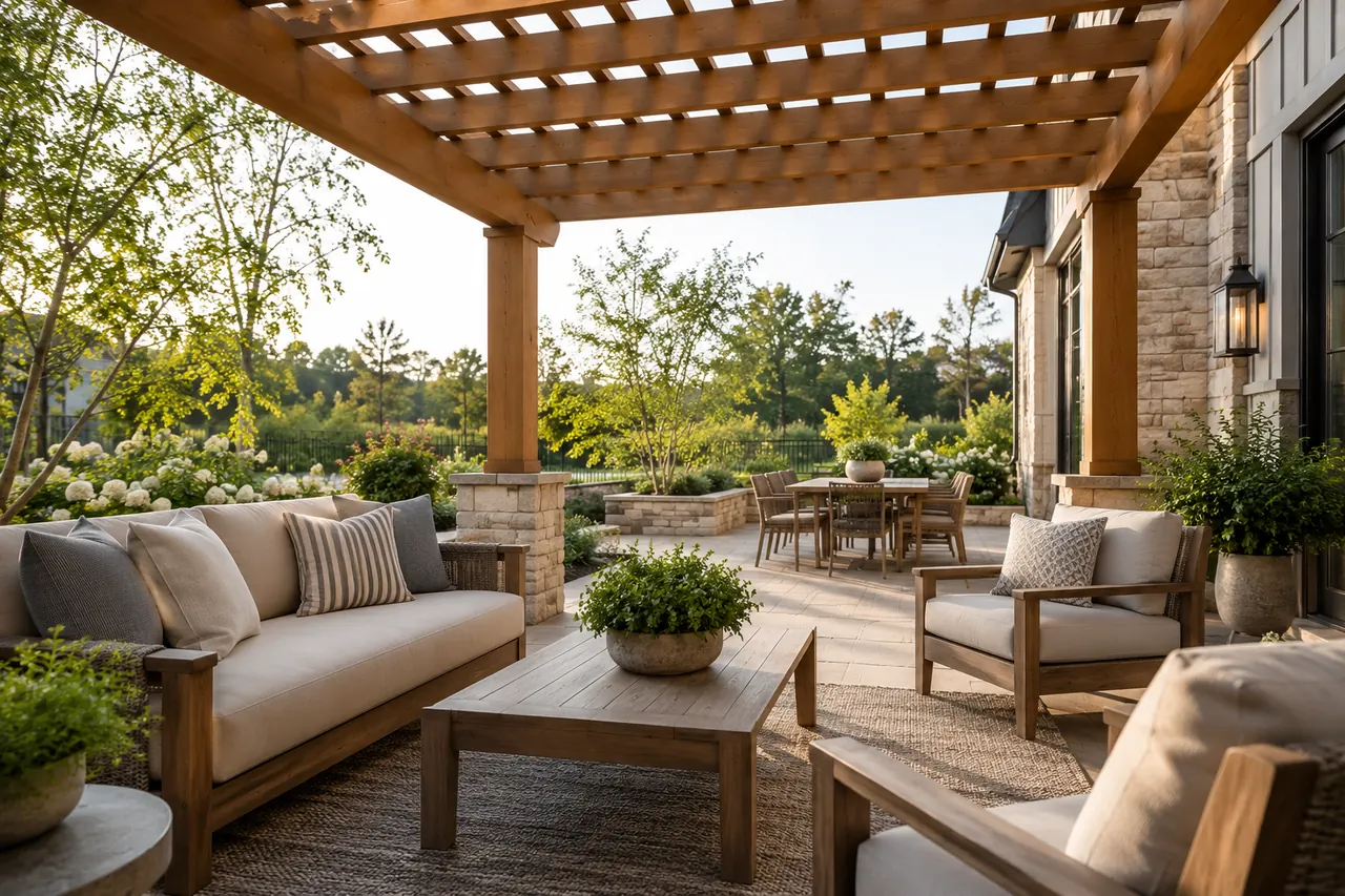 pergolas concept · Rockwall