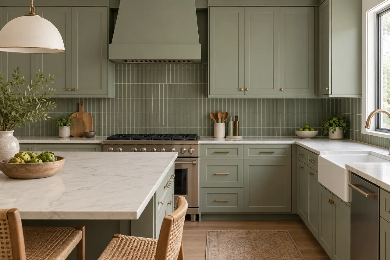 backsplash installation concept · Rowlett
