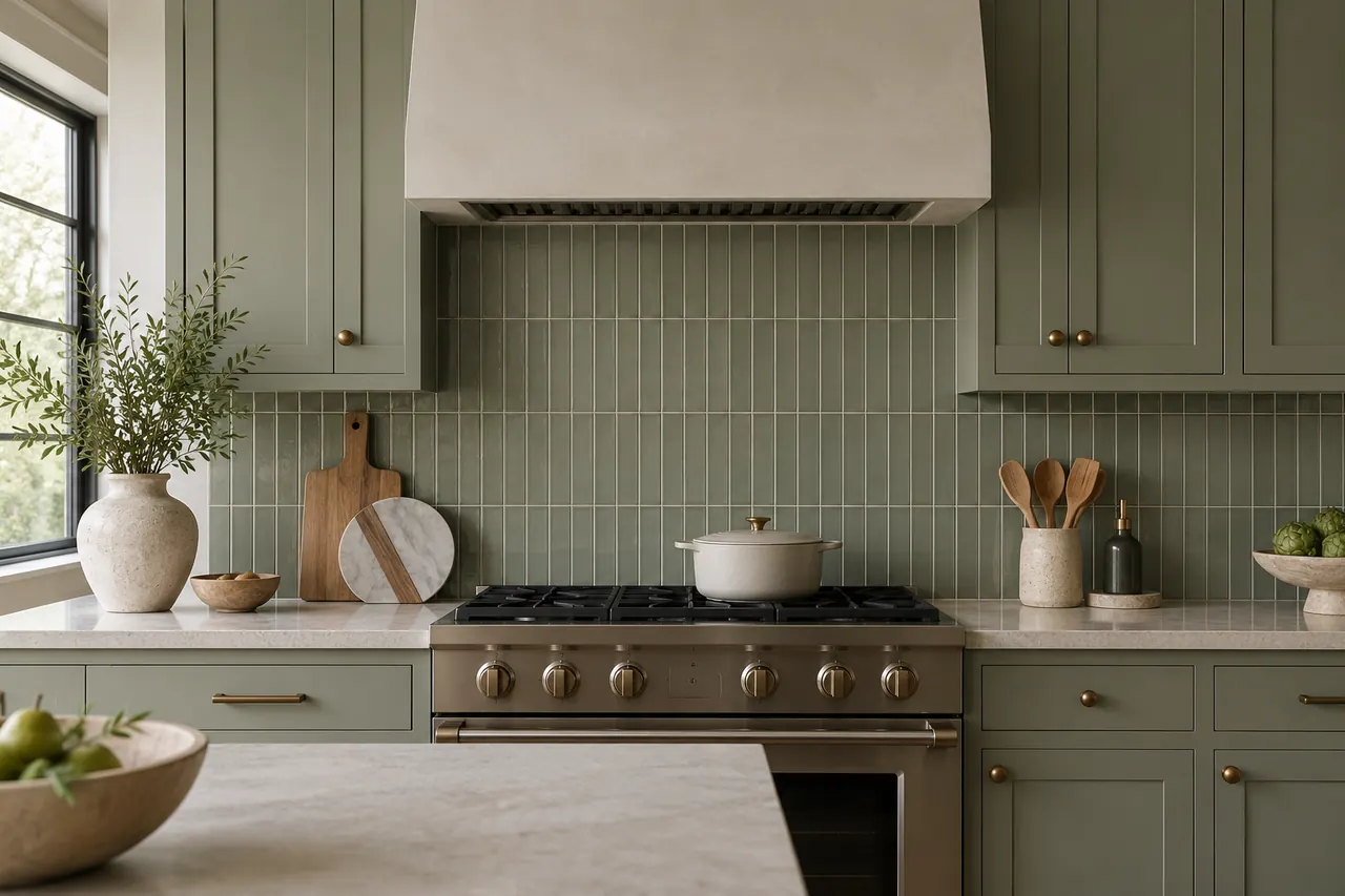 backsplash installation concept · Rowlett