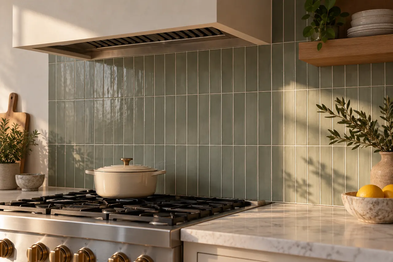 backsplash installation concept · Rowlett