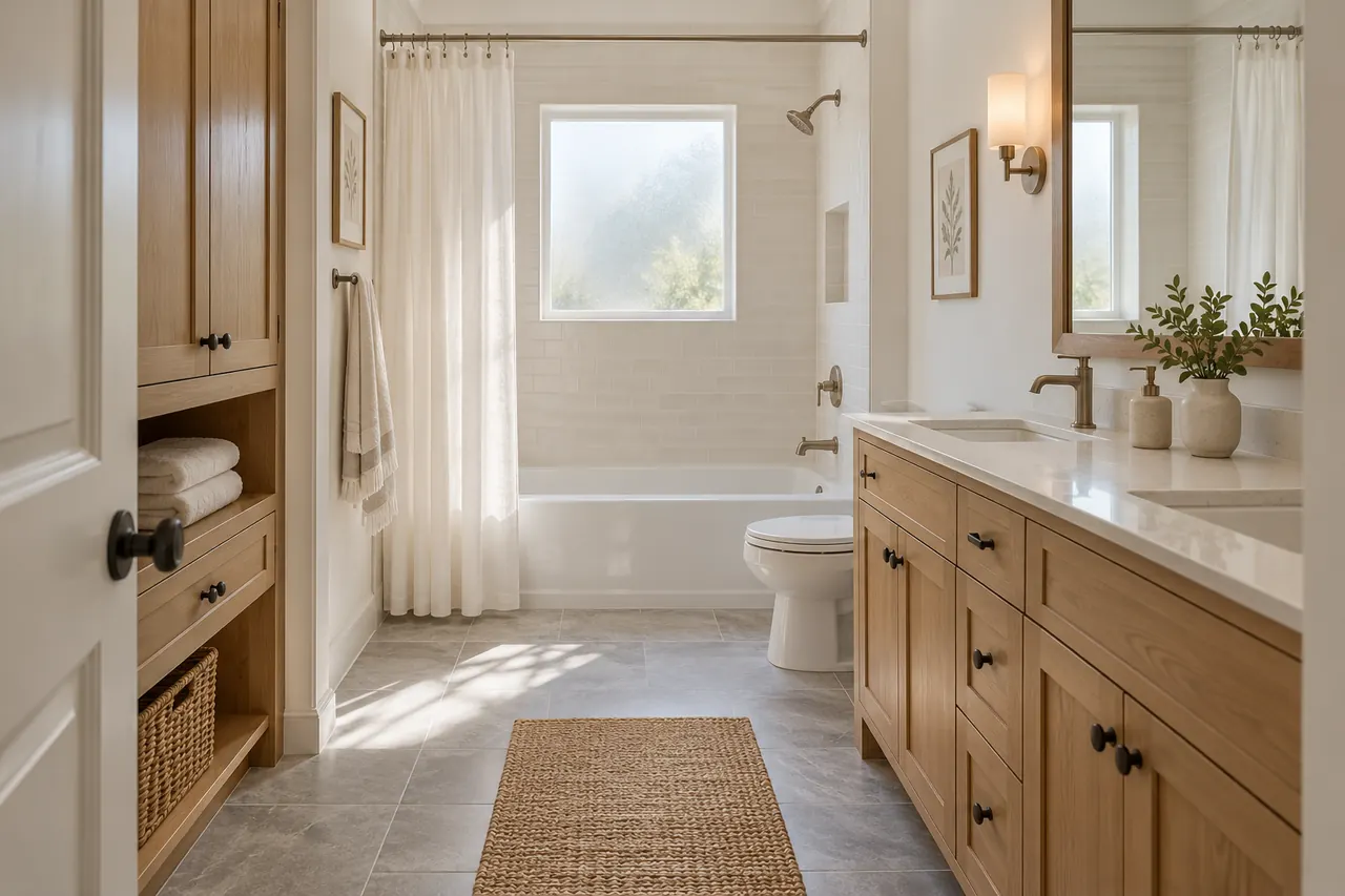 bathroom remodeling concept · Rowlett